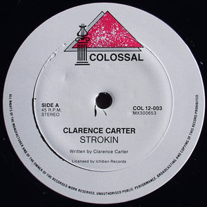 CLARENCE CARTER | STROKIN 12 - AU - GENERIC RECORD COMPANY SLEEVE WITH HYPE STICKER