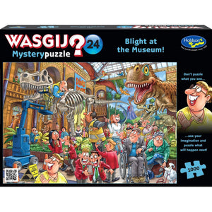 WASGIJ 24 BLIGHT AT THE MUSEUM MYSTERY 1000PC PUZZLE