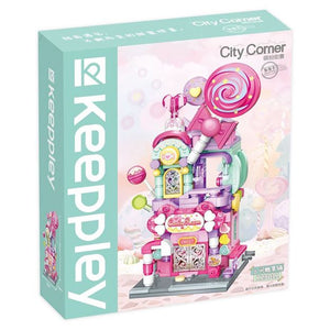 CANDY SHOP CITY CORNER 3D KEEPPLEY PUZZLE