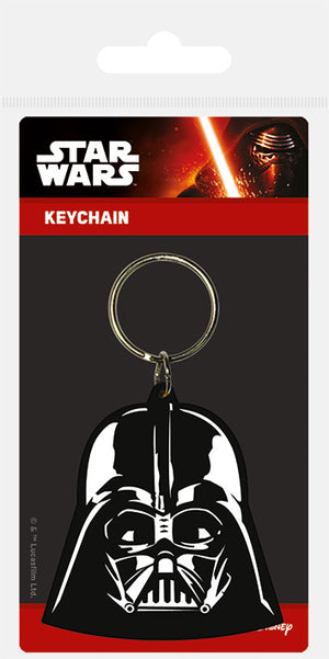 STAR WARS DARTH VADER RUBBER KEYCHAIN