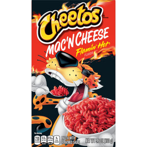 CHEETOS MAC AND CHEESE FLAMIN HOT BOX 160G