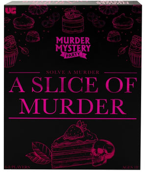 SLICE OF MURDER HOST YOUR OWN MURDER MYSTERY PARTY GAME