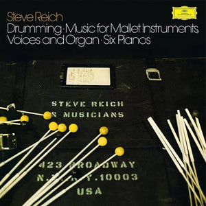 STEVE REICH | MUSIC FOR MALLET INSTRUMENTS, VOICES AND ORGAN - 6 PIANOS (3LP SET) (VINYL)