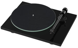 PROJECT T1 EVO PHONO TURNTABLE WITH ORTOFON OM10 (PIANO BLACK)
