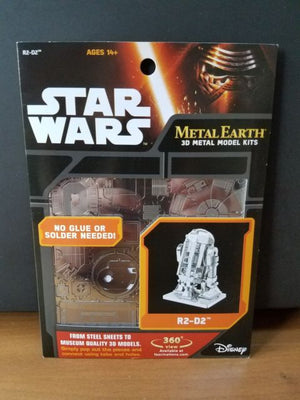 METAL EARTH STAR WARS R2D2 PUZZLE