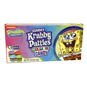 SPONGEBOB COLOURS KRABBY PATTIES THEATRE BOX
