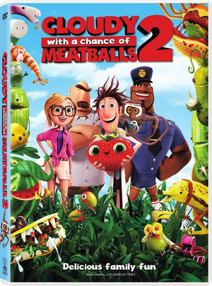 MOVIE FA | CLOUDY WITH A CHANCE OF MEATBALLS 2 (DVD / UV)