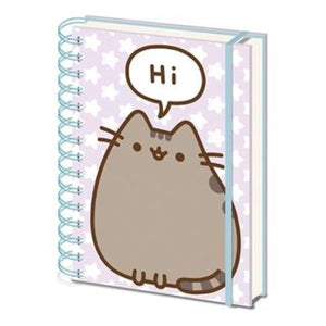 JOURNAL | PUSHEEN SAYS HI A5 SPIRAL NOTEBOOK WIRO