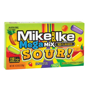 MIKE AND IKE MEGA MIX SOURS THEATRE BOX 142G