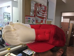CLAPPING HANDS MOTION 3D HAT