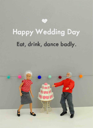 HAPPY WEDDING DAY CARD