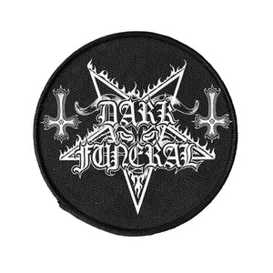 DARK FUNERAL CIRCLE PATCH WOVEN