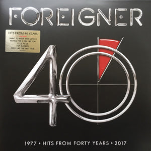 FOREIGNER | 40 - 1977 HITS FROM FORTY YEARS - 2017 (2LP SET) (VINYL)