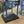 NEWTONS CRADLE BLUE DESKTOP OFFICE TOY