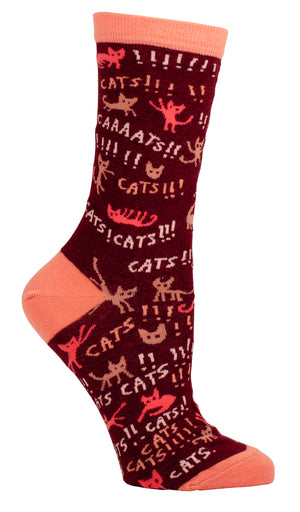 CATS SOCKS WOMENS SIZE 5-10