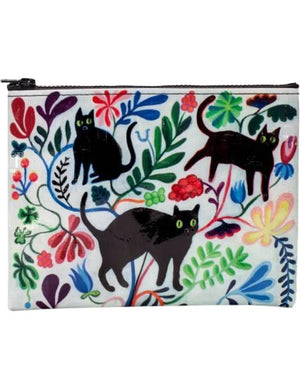 ZIPPER POUCH HERE KITTY