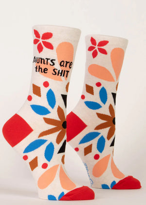 AUNTS ARE THE SHIT SOCKS WOMENS SIZE 5-10