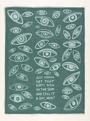 DISH IN THE SINK TEA TOWEL