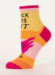 CLUCK THIS SHIT ANKLE SOCKS WOMENS SIZE 5-10
