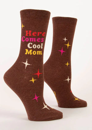 HERE COMES COOL MOM SOCKS WOMENS SIZE 5-10