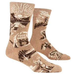 FUCK WORK CREW SOCKS MENS size 7-12