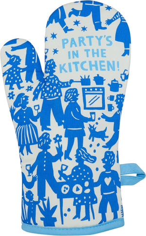 PARTY'S IN THE KITCHEN OVEN MITT