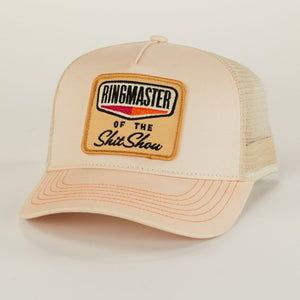 RINGMASTER OF THE SHITSHOW HAT TRUCKER CAP