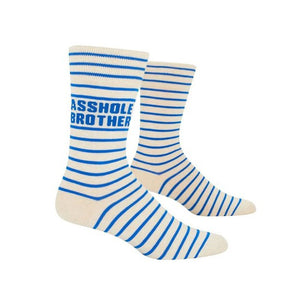 ASSHOLE BROTHER MENS SOCKS Men's shoe size 7-12.