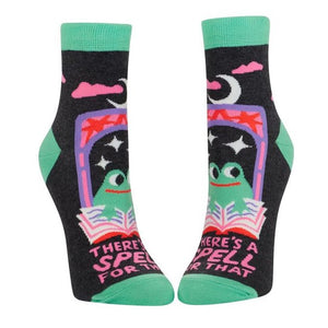 THERES A SPELL FOR THAT ANKLE SOCKS WOMENS SIZE 5-10