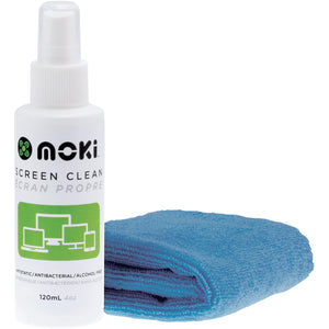 SCREEN CLEAN + MICROFIBRE CLOTH FOR DEVICES / TV  60ml
