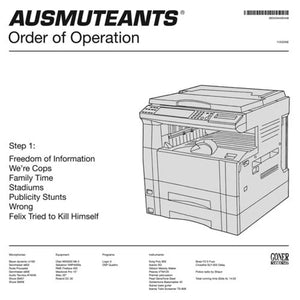 AUSMUTEANTS | ORDER OF OPERATION (VINYL)