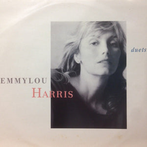 EMMYLOU HARRIS | DUETS - RARE 10 TRACK - TEAR ON BACK COVER