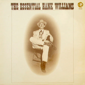 HANK WILLIAMS | ESSENTIAL HANK WILLIAMS - CUT CORNER - WRITING ON BACK