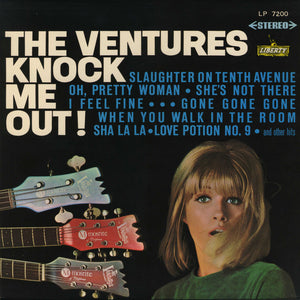 VENTURES | KNOCK ME OUT - RED WAX - JAPANESE PRESSING