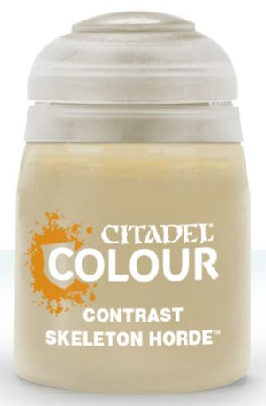 CITADEL CONTRAST: SKELETON HORDE (18ML) PAINT *COST PRICE SALE*