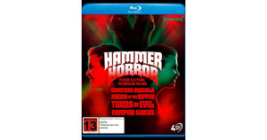 HAMMER HORROR - FOUR GOTHIC HORROR FILMS (IMPRINT STANDARD EDITION) (4BLU - RAY DVD SET)