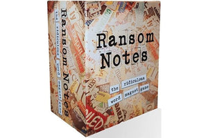 RANSOM NOTES THE RIDICULOUS WORD MAGNET GAME