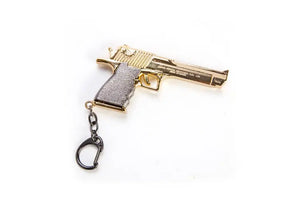 METAL PISTOL KEYCHAIN GUN