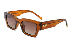 BERGEN BURNT ORANGE SUNGLASSES