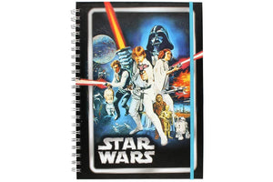 JOURNAL | STAR WARS NEW HOPE A4 SPIRAL NOTEBOOK WIRO