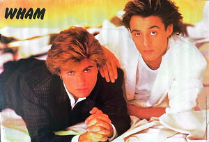 WHAM HORIZONTAL POSTER RARE (PUBLISHED 1984, WORN) OVERSIZE 217