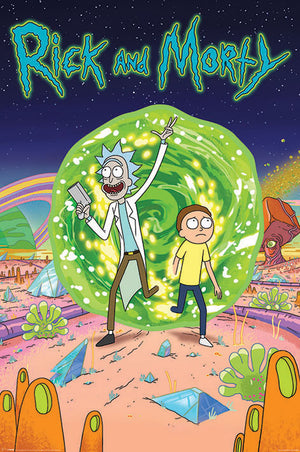 RICK AND MORTY PORTAL POSTER 175