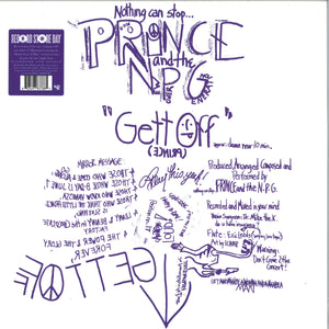 PRINCE / AND THE NEW POWER GENERATION | GETT OFF (DAMN NEAR 10 MINUTES) (RSD BLACK FRIDAY 2023 EDITION) (VINYL)