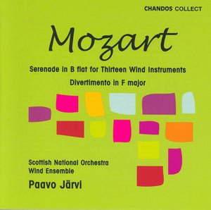 W.A. MOZART^PAAVO J RVI | SERENADE FOR 13 WIND INSTRUMENTS