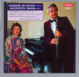 GERVASE DE PEYER | GERMAN MUSIC FOR CLARINET & PIANO