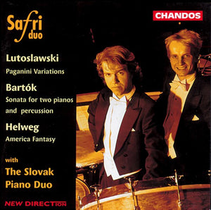 SAFRI DUO | SONATA FOR 2 PIANOS & PERCUSSION