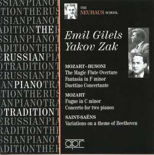 YAKOV ZAK | RUSSIAN PIANO TRADITION