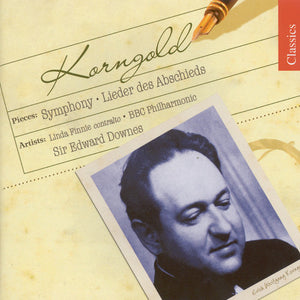 LINDA FINNIE^E.W. KORNGOLD | LIEDER DES ABSHIEDS