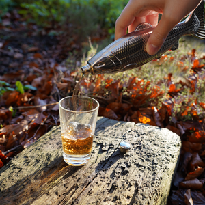 FISH SHAPED HIP FLASK 130ML