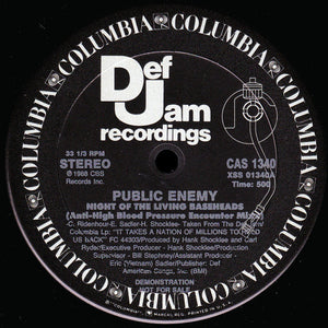 PUBLIC ENEMY | NIGHT OF THE LIVING BASEHEADS 12 - US - RING WEAR